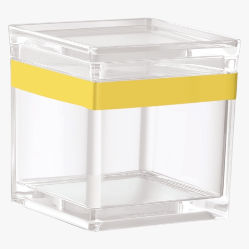 Acrylic Jar with Lid : Small