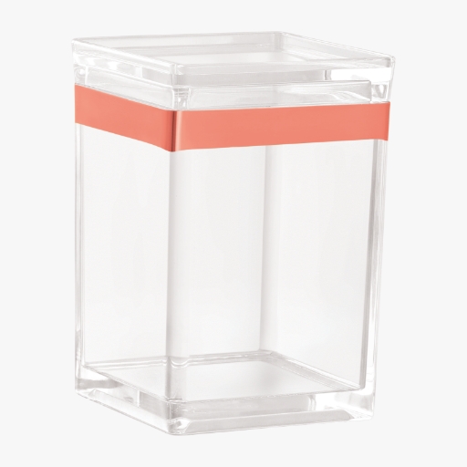 Acrylic Jar with Lid : Medium