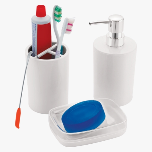 Bath Set : Set of 3 Pcs